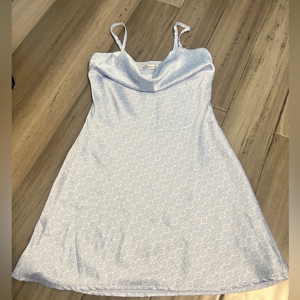 Hollister Silk Cowl Neck Dress